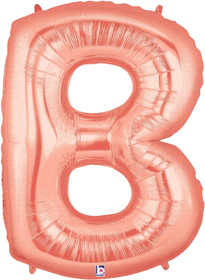 Rose Gold Number8 Balloon PNG Image