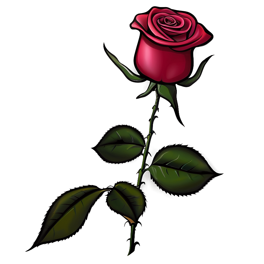 Rose Illustration Png 56 PNG Image