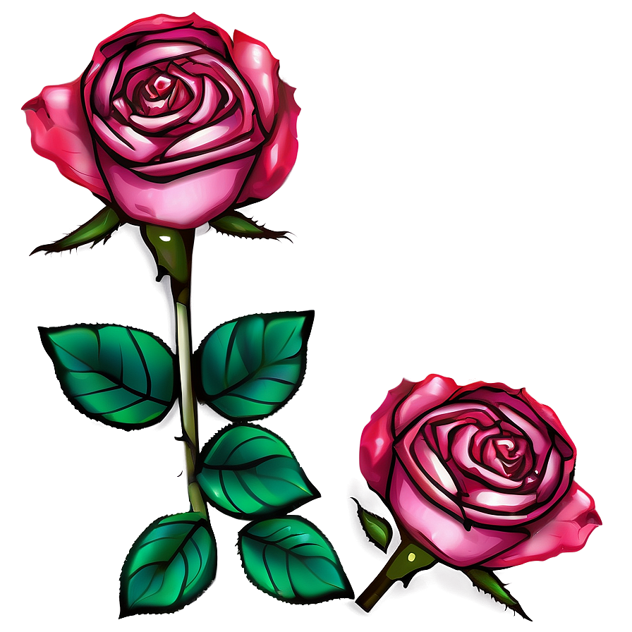 Rose Mosaic Clipart Png 94 PNG Image