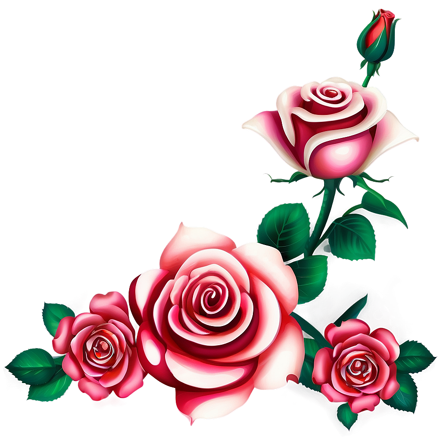 Rose Pattern Png 77 PNG Image