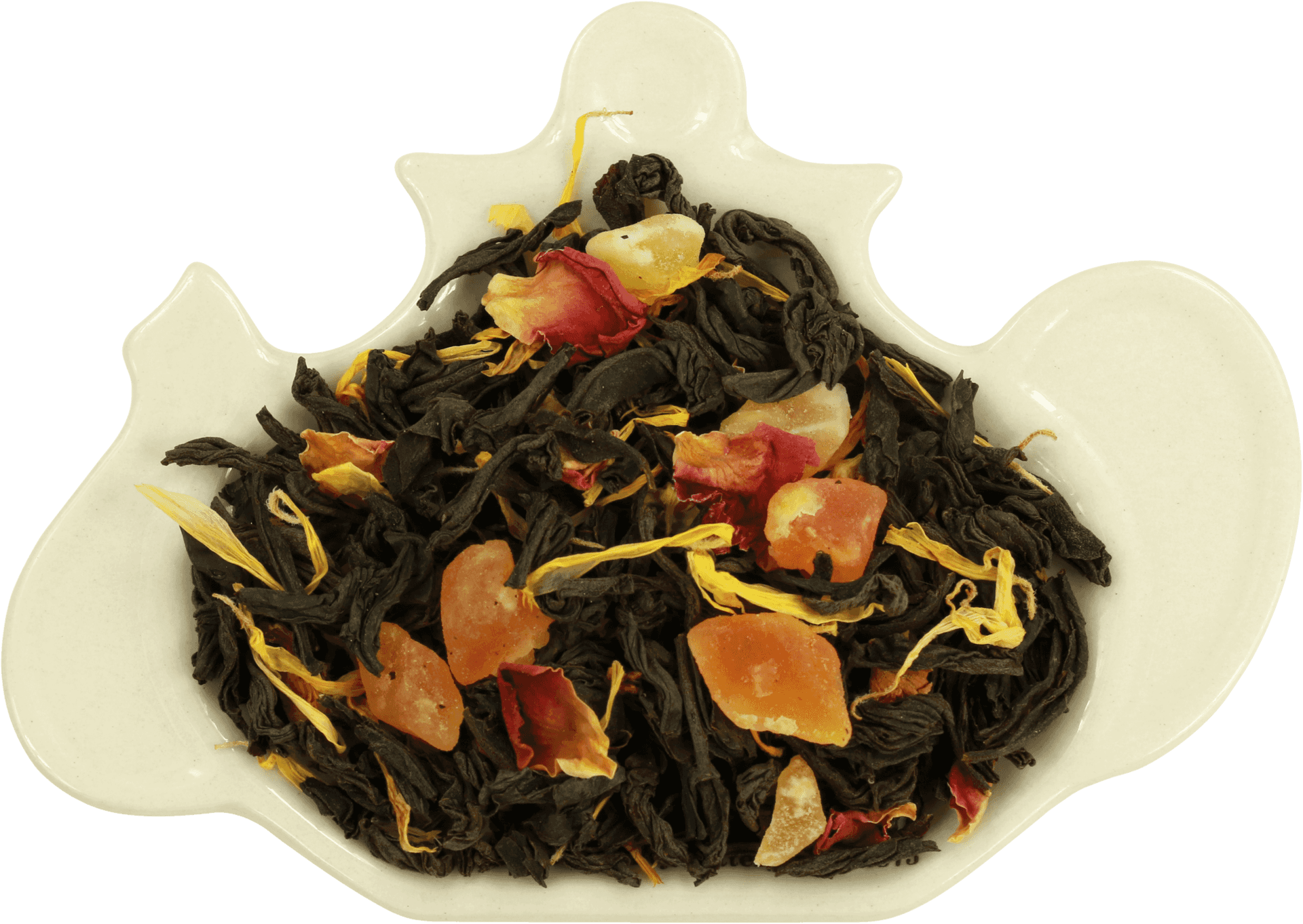 Rose Petal Infused Black Tea PNG Image