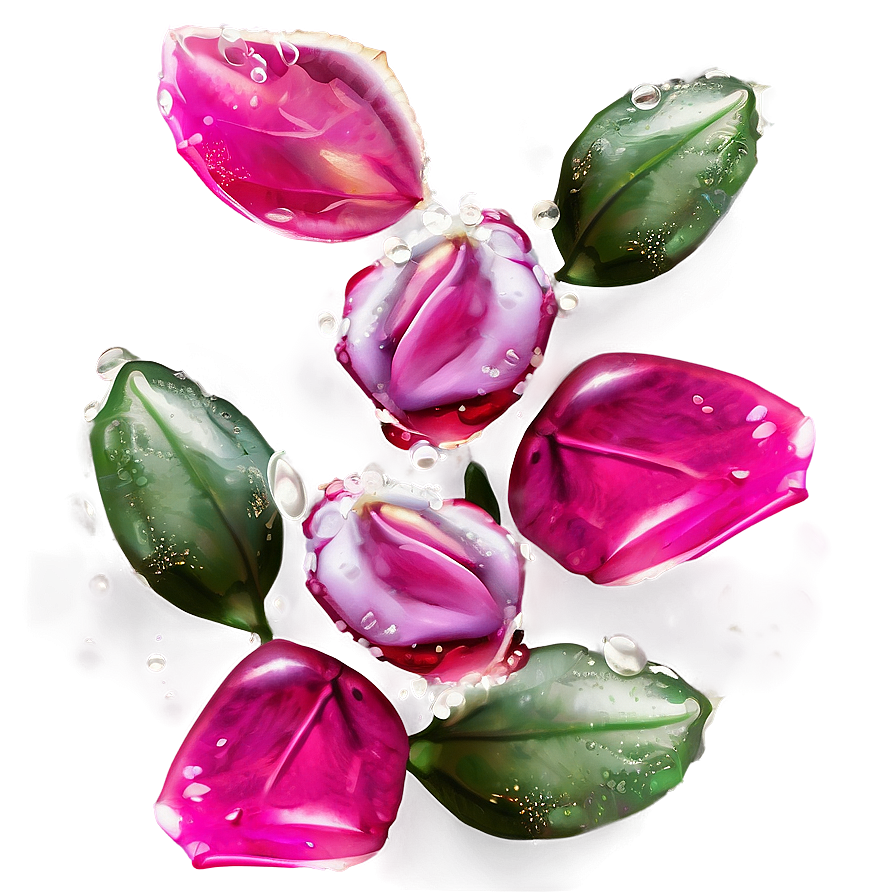 Rose Petals With Dew Png 05252024 PNG Image