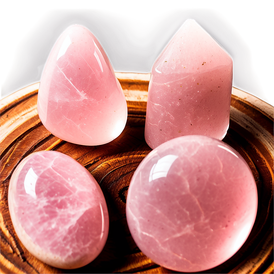 Rose Quartz Healing Grid Set Png 59 PNG Image