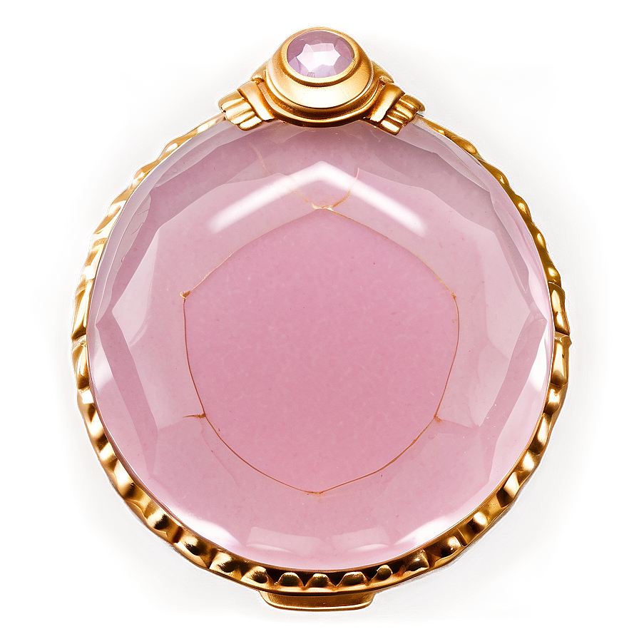 Rose Quartz Perfume Bottle Cap Png 30 PNG Image