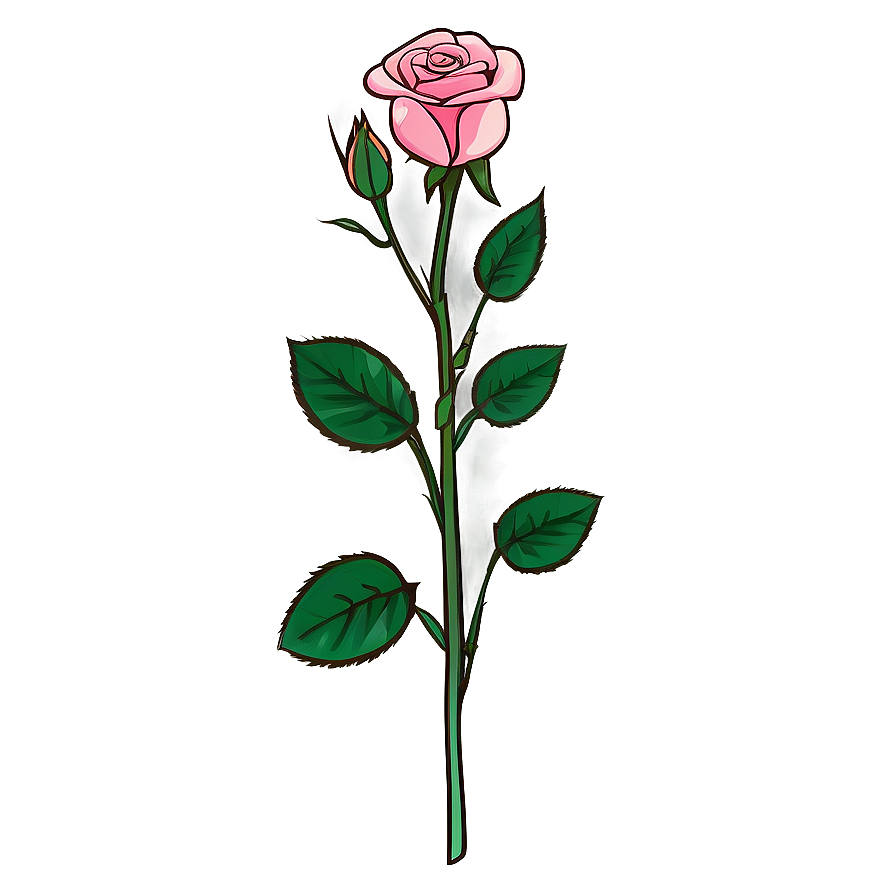 Rose Stem Png Mup60 PNG Image