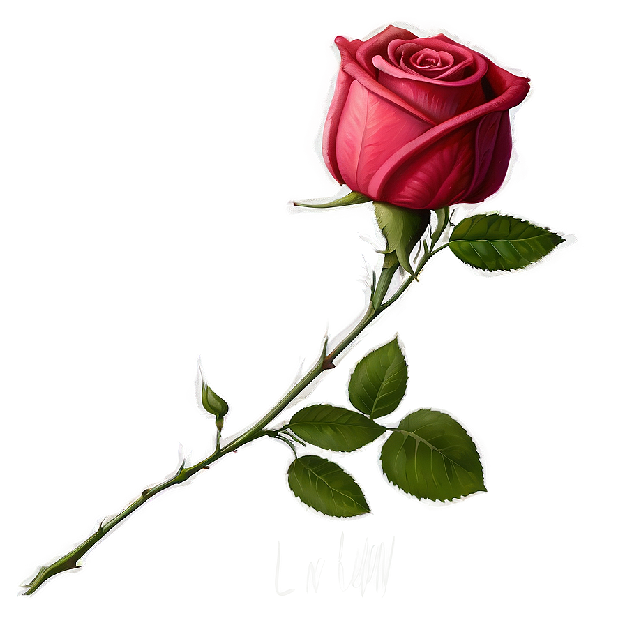 Rose Stem Png Pvd41 PNG Image