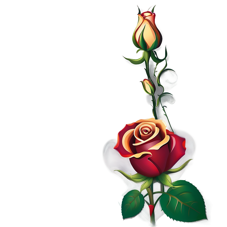 Rose Vector Print Png 06262024 PNG Image