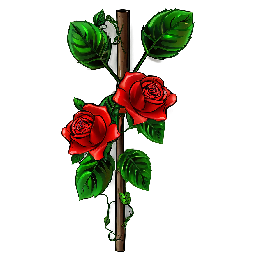 Rose Vine Clipart Png Ryo21 PNG Image