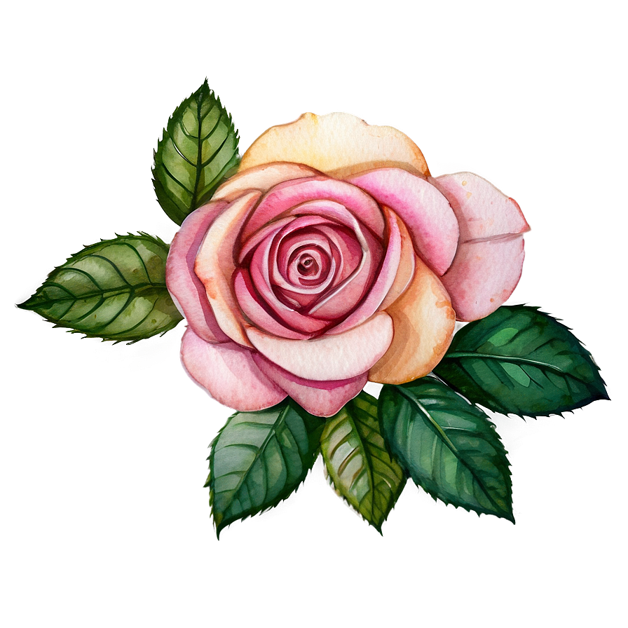 Rose Watercolor Png Ykw PNG Image