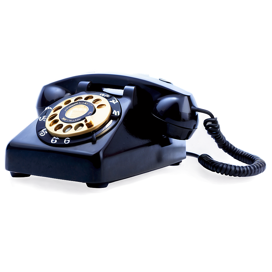 Rotary Phone Front View Png Cgt61 PNG Image