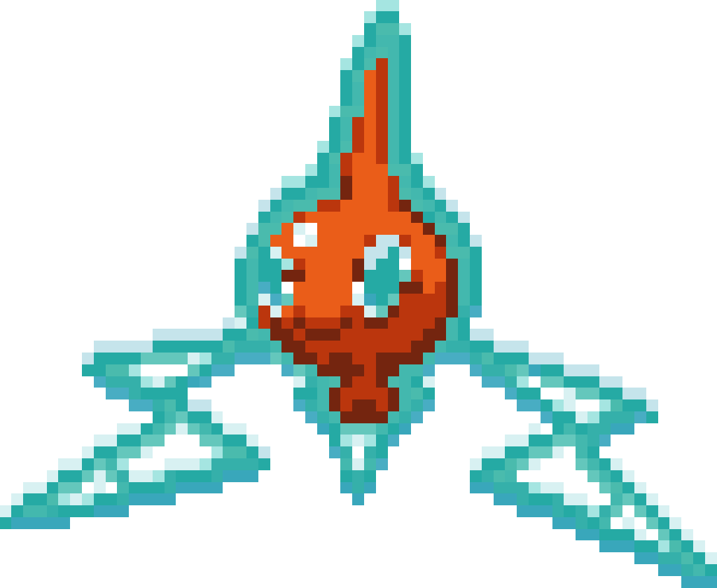 Rotom Wash Pixel Art PNG Image