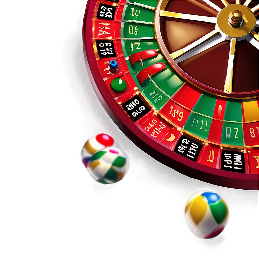 Roulette Wheel Festive Decor Png 85 PNG Image