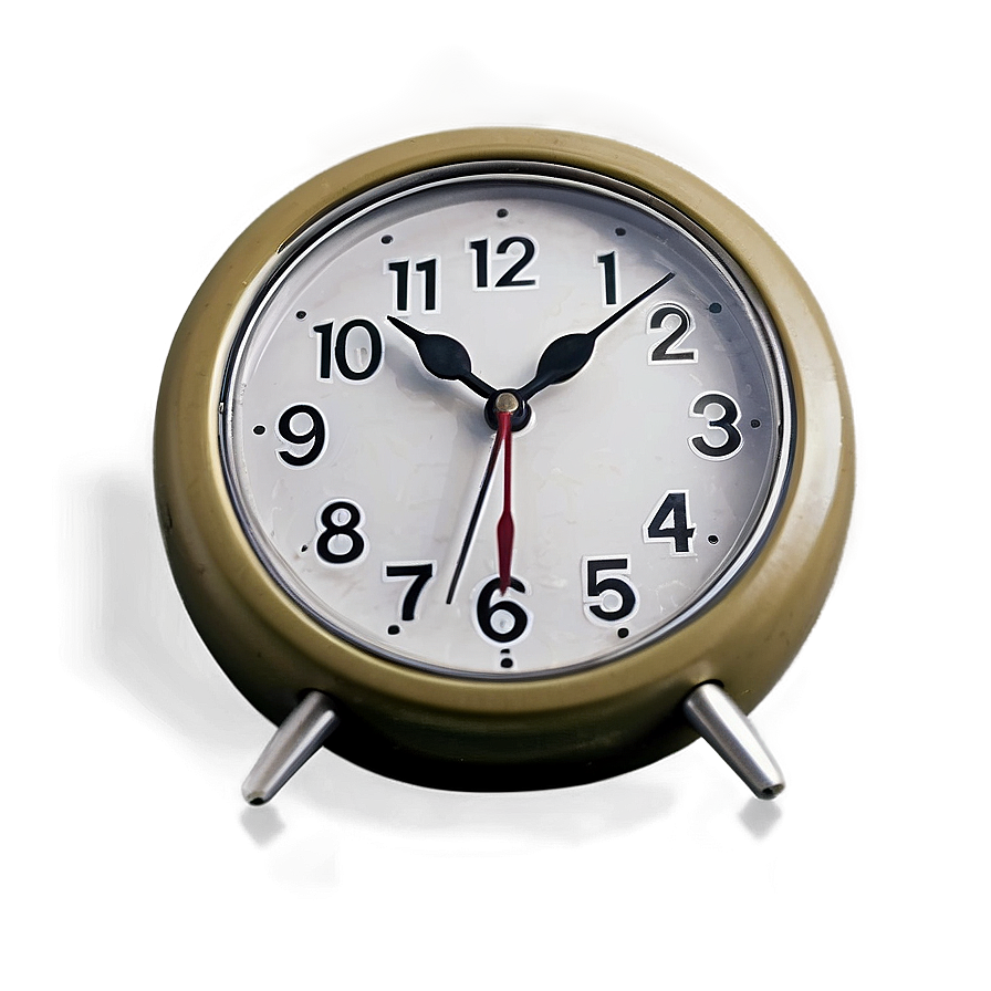 Round Alarm Clock Png 05252024 PNG Image