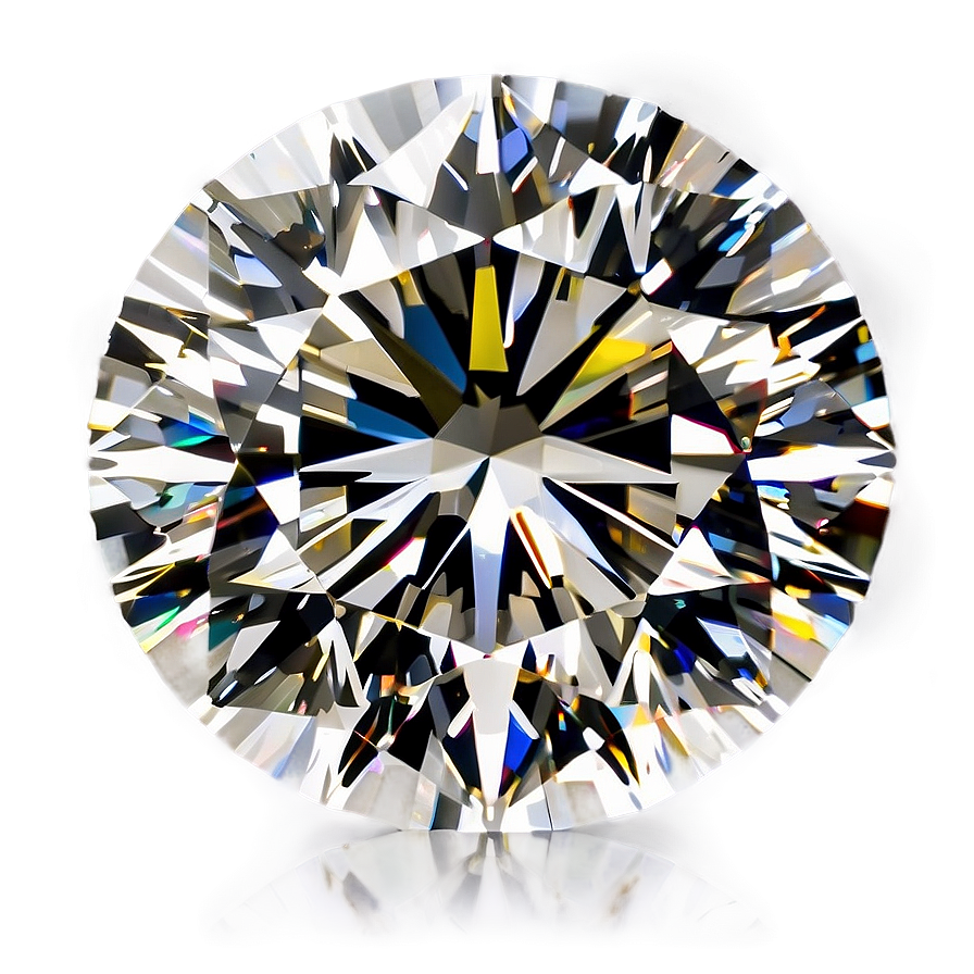 Round Diamond Cut Png 47 PNG Image