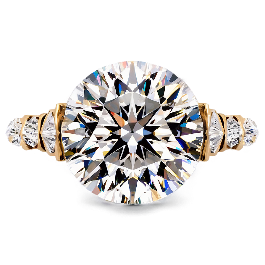 Round Diamond Grandeur Png 41 PNG Image