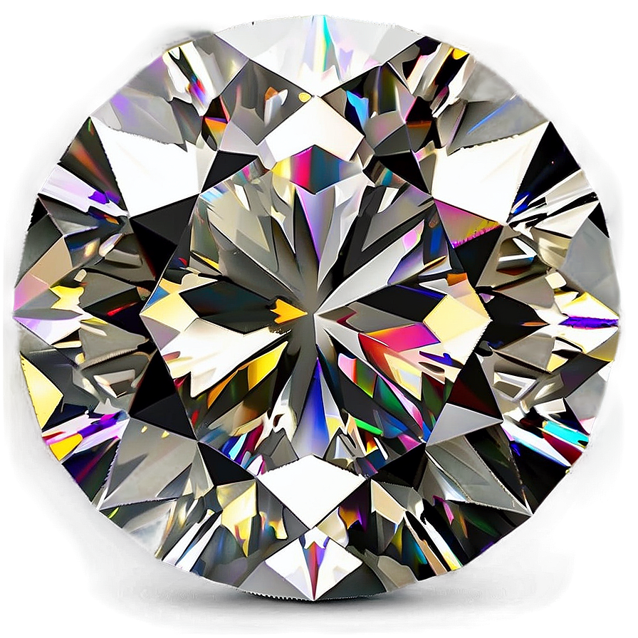 Round Diamond Magnificence Png 06282024 PNG Image