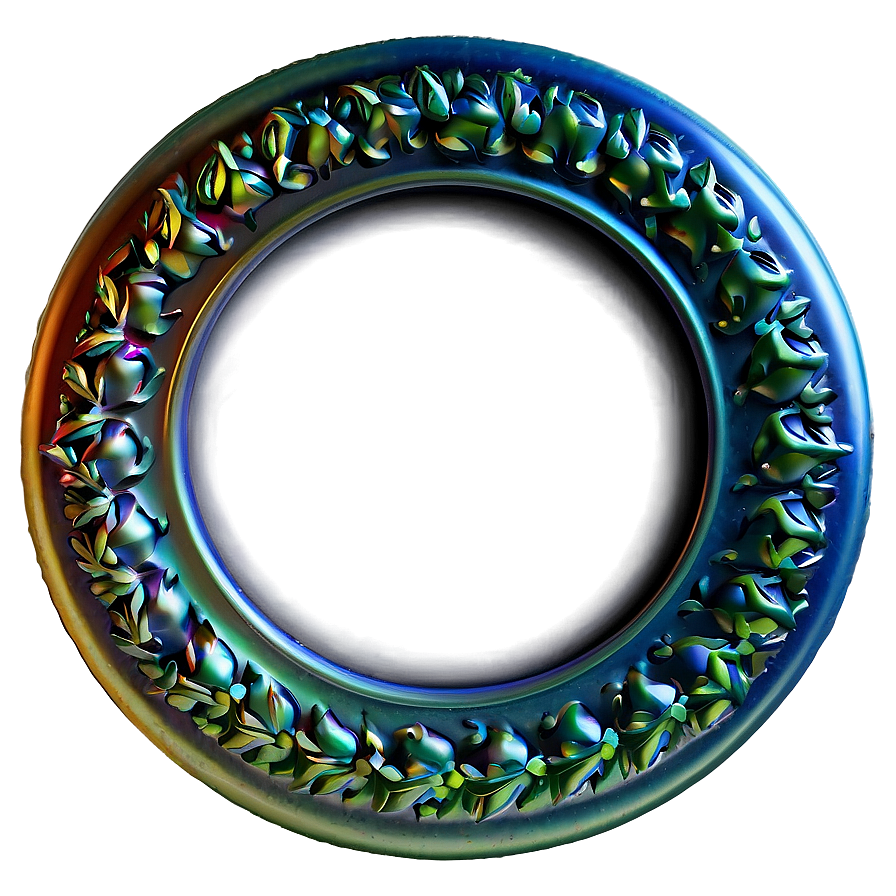 Round Frame Design Png Kbf PNG Image