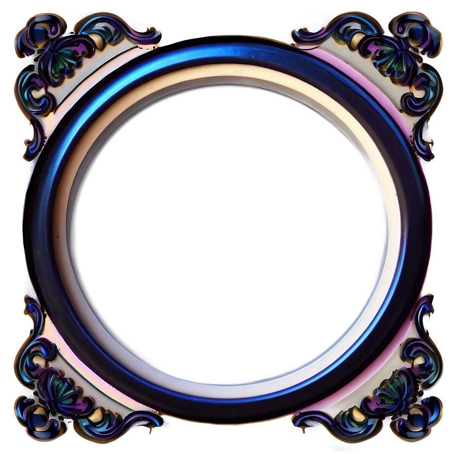 Round Photo Frame Png 05252024 PNG Image