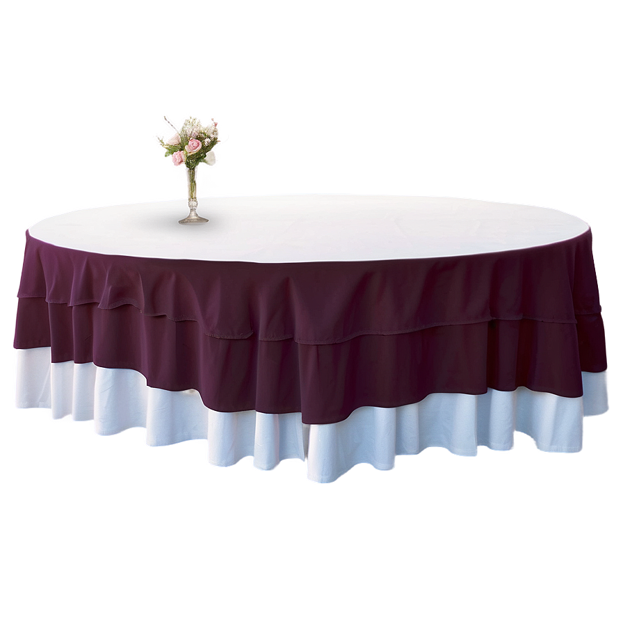 Round Table Banquet Style Png Oce28 PNG Image