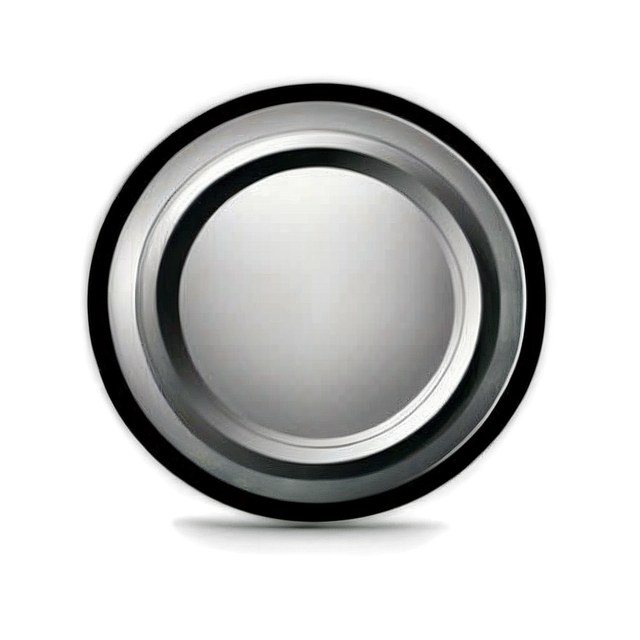 Round White Button Png Jhy PNG Image