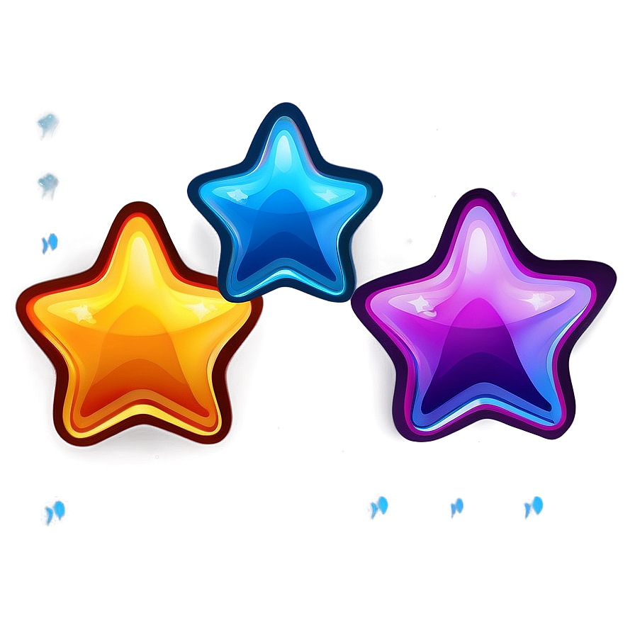 Rounded Star Art Png 4 PNG Image