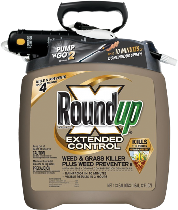 Roundup Extended Control Herbicide Product PNG Image