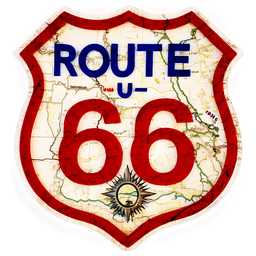 Route 66 Travel Guide Png Ftf PNG Image