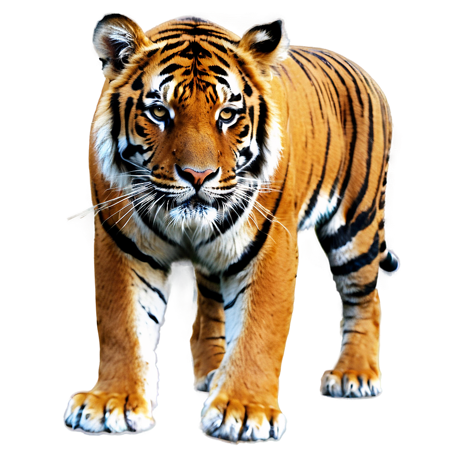 Royal Bengal Tiger Look Png Tet PNG Image