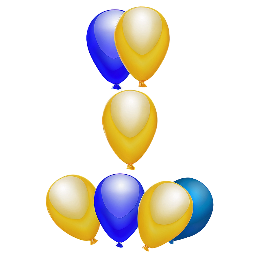 Royal Blue Balloons Png Ecs PNG Image