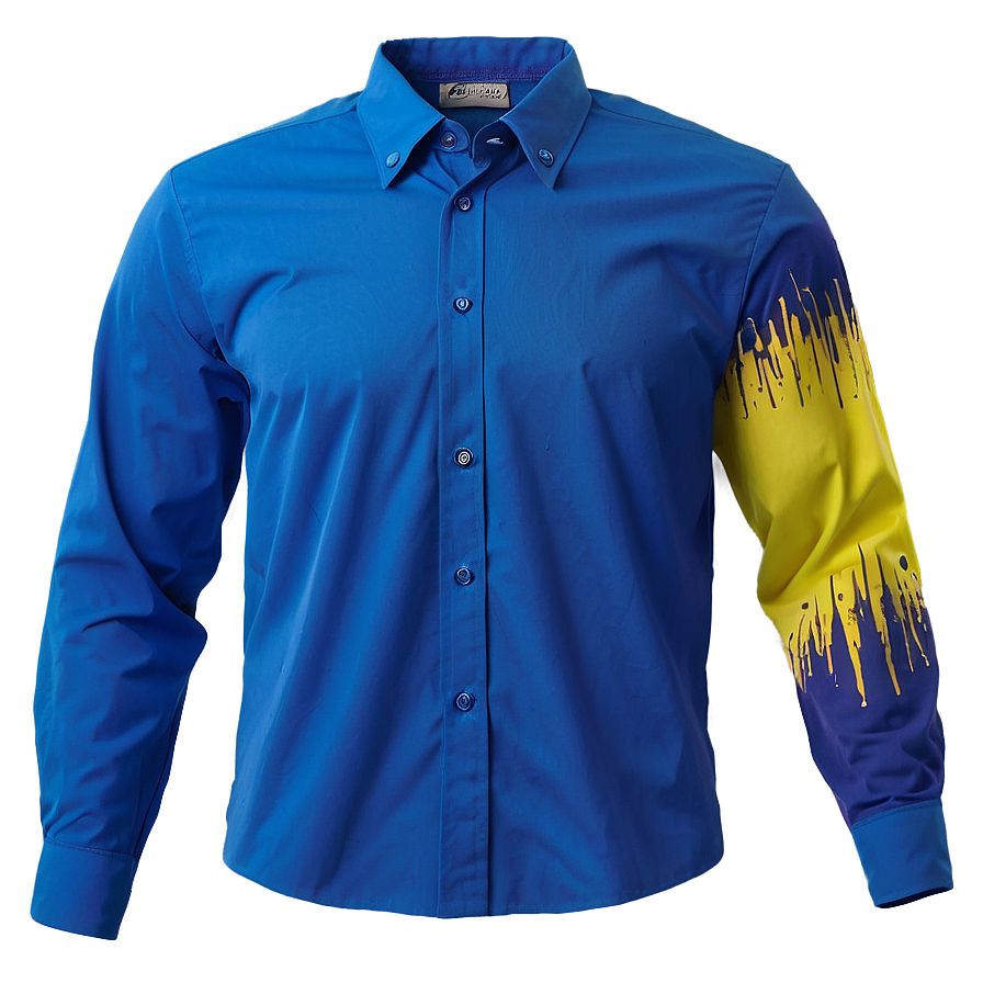 Royal Blue Blank Shirt Png Ykf25 PNG Image