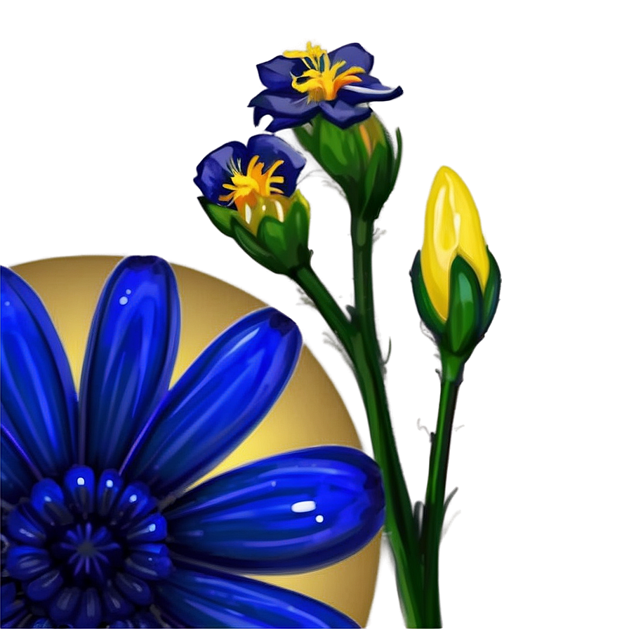 Royal Blue Flower Png 05242024 PNG Image