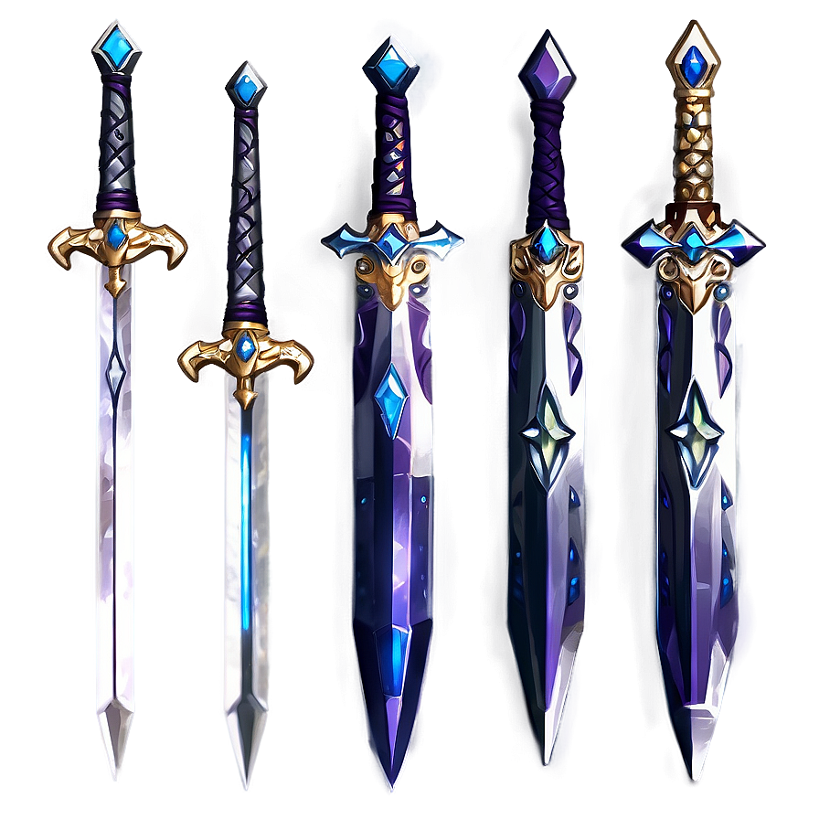 Royal Diamond Sword Png Ibr PNG Image