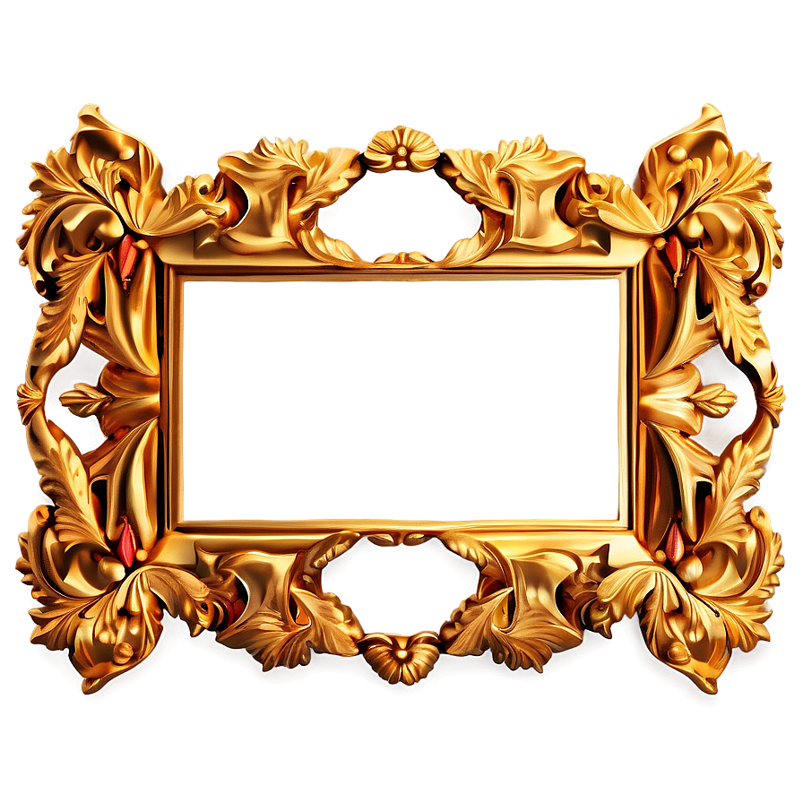 Royal Gold Frame Png 05252024 PNG Image