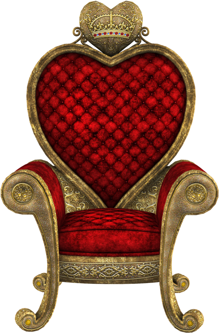 Royal Heart Throne.png PNG Image