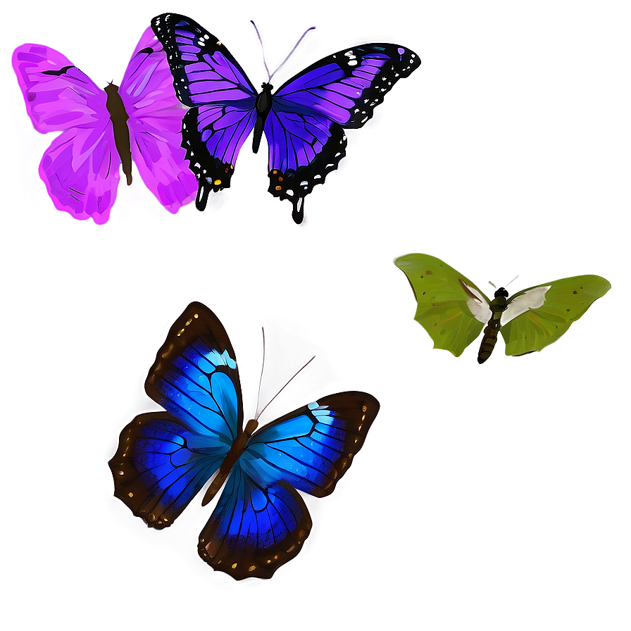 Royal Purple Butterfly Png 65 PNG Image