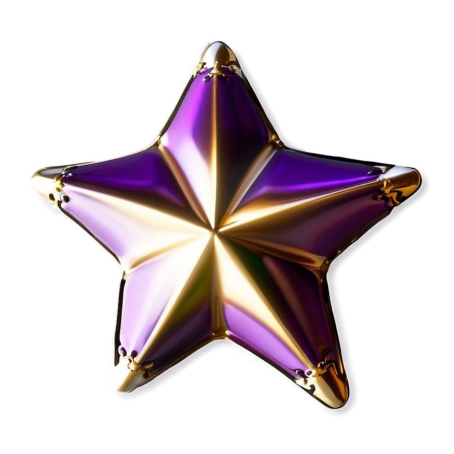 Royal Purple Star Png 8 PNG Image