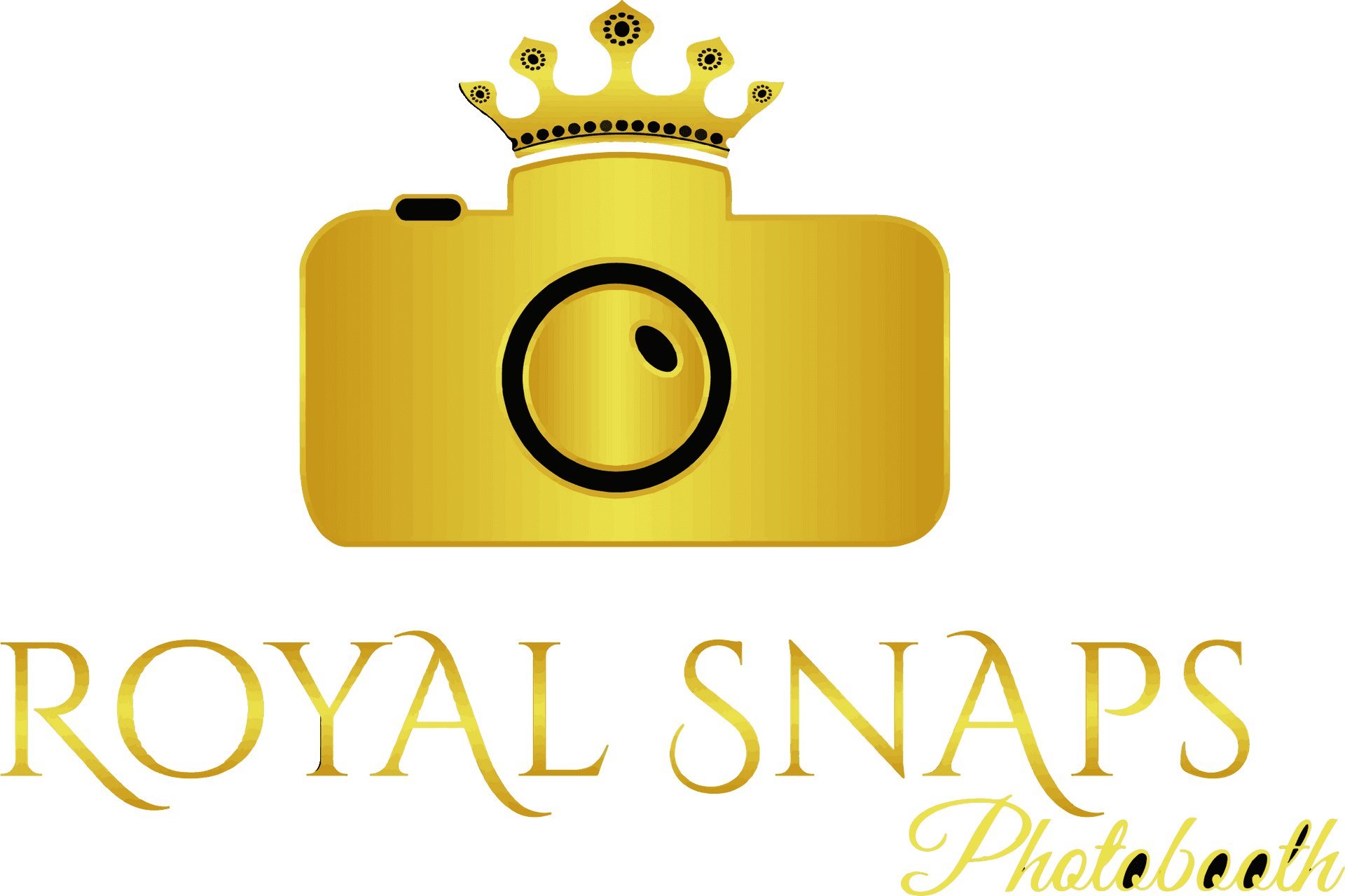 Royal Snaps Photobooth Logo PNG Image