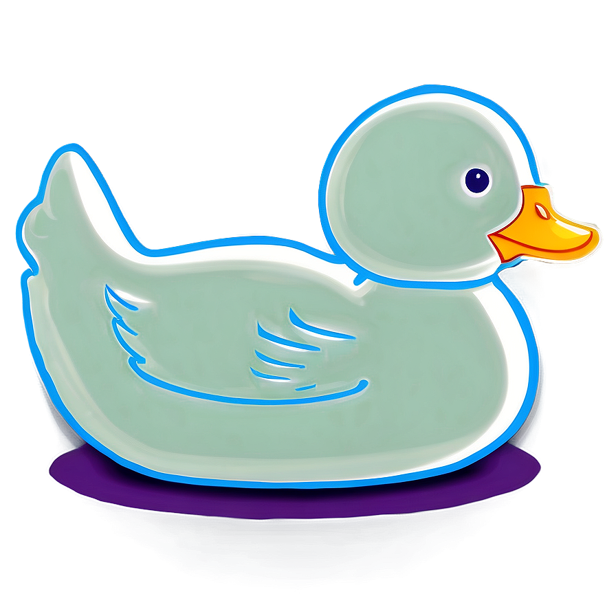 Rubber Duck Outline Png 11 PNG Image