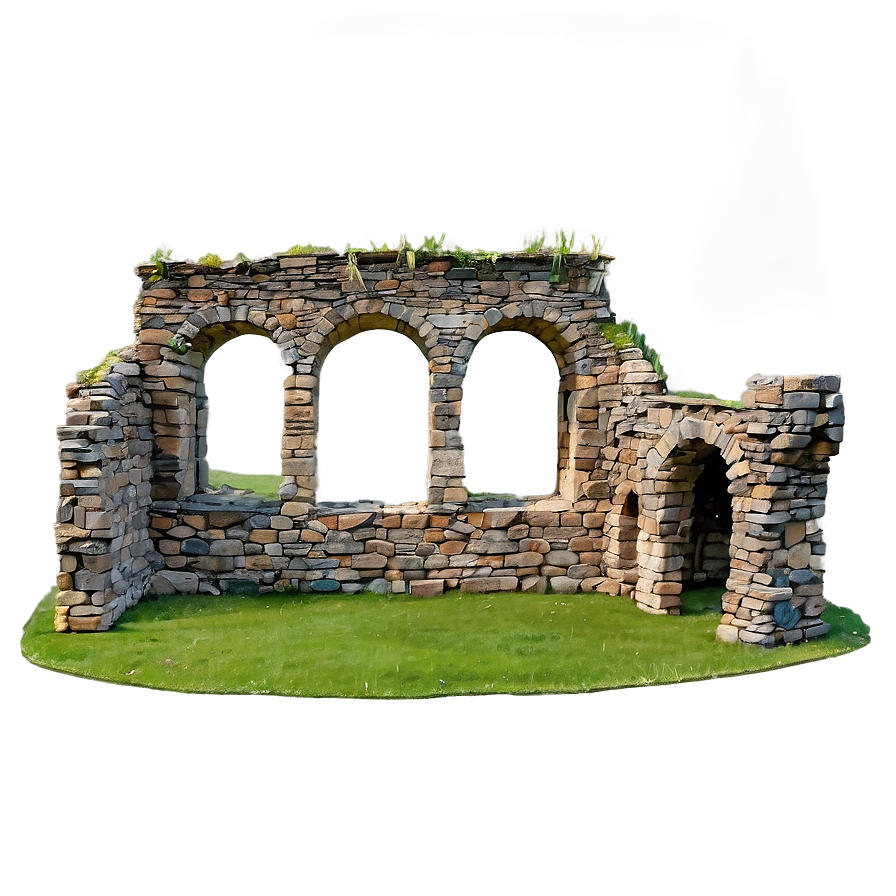 Ruined Castle Ruins Png Hhx PNG Image