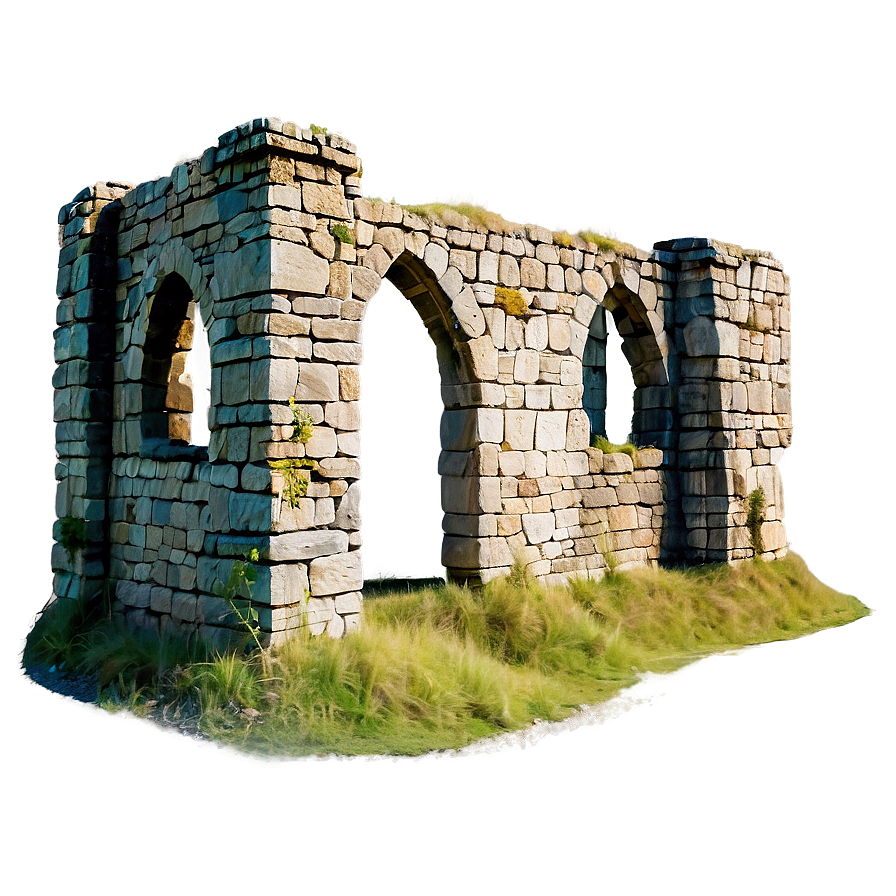 Ruined Castle Ruins Png Jji PNG Image