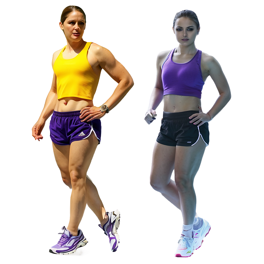 Runner In Athletic Gear Png 06112024 PNG Image