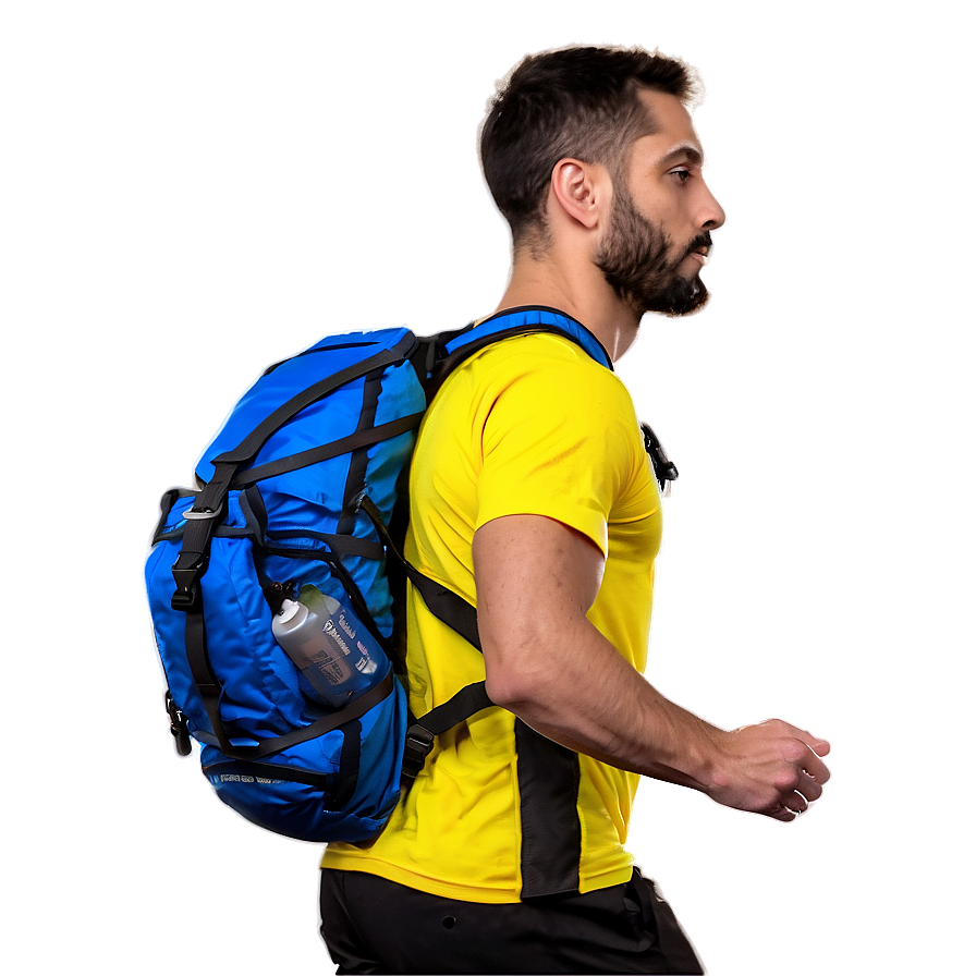 Running Backpack Png Qhb11 PNG Image