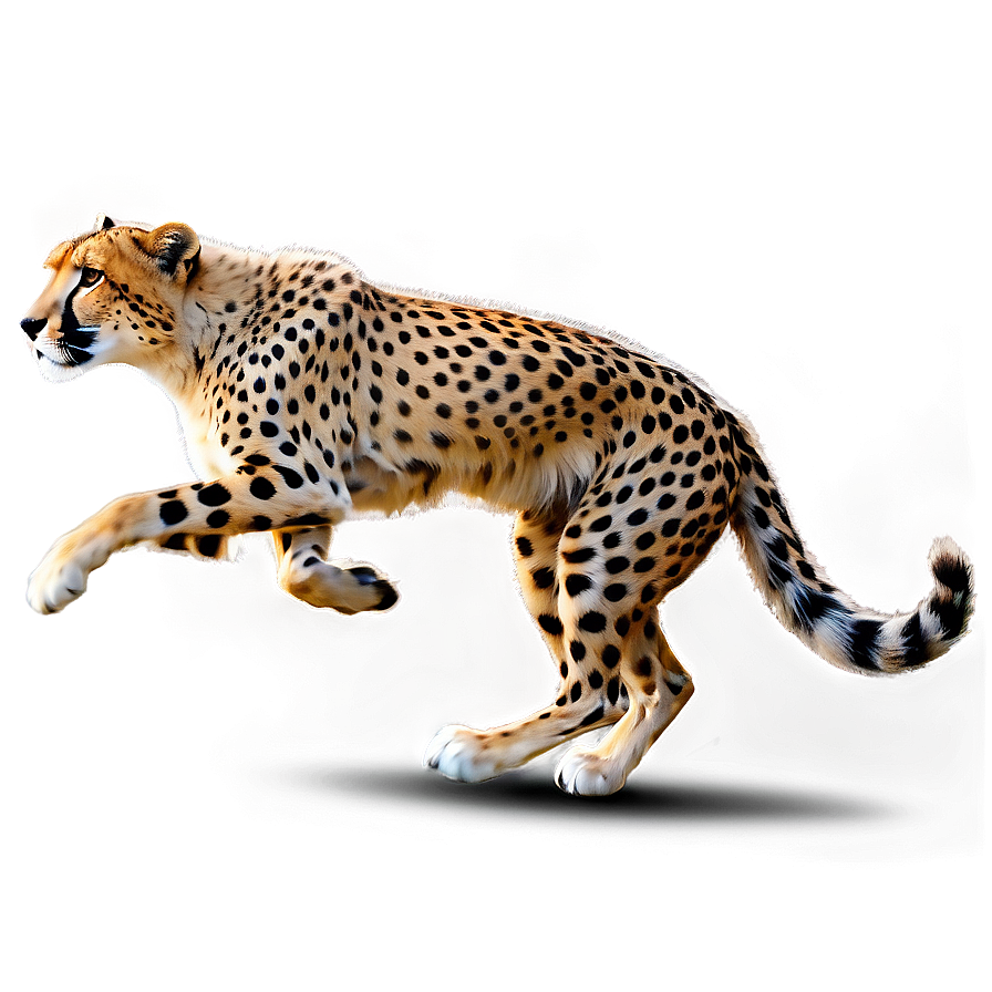 Running Cheetah Png Wyn28 PNG Image