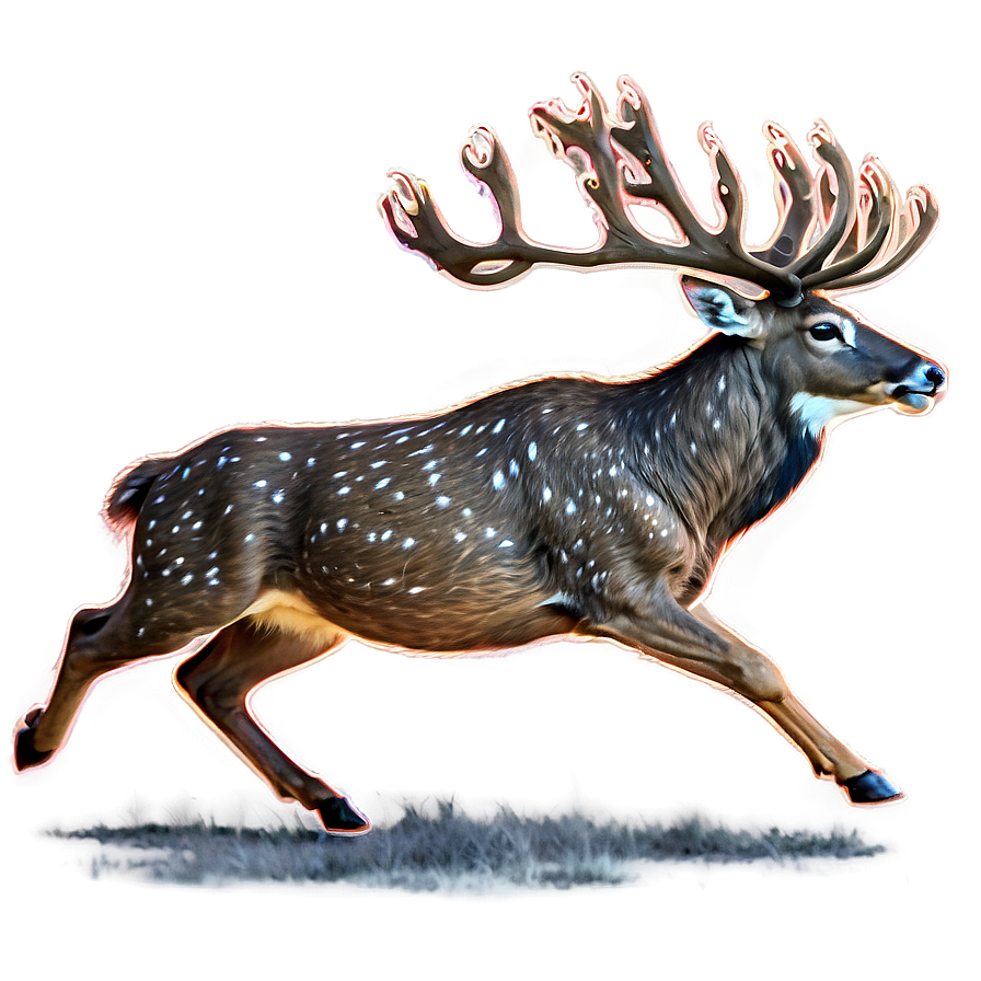 Running Deer Motion Png 43 PNG Image