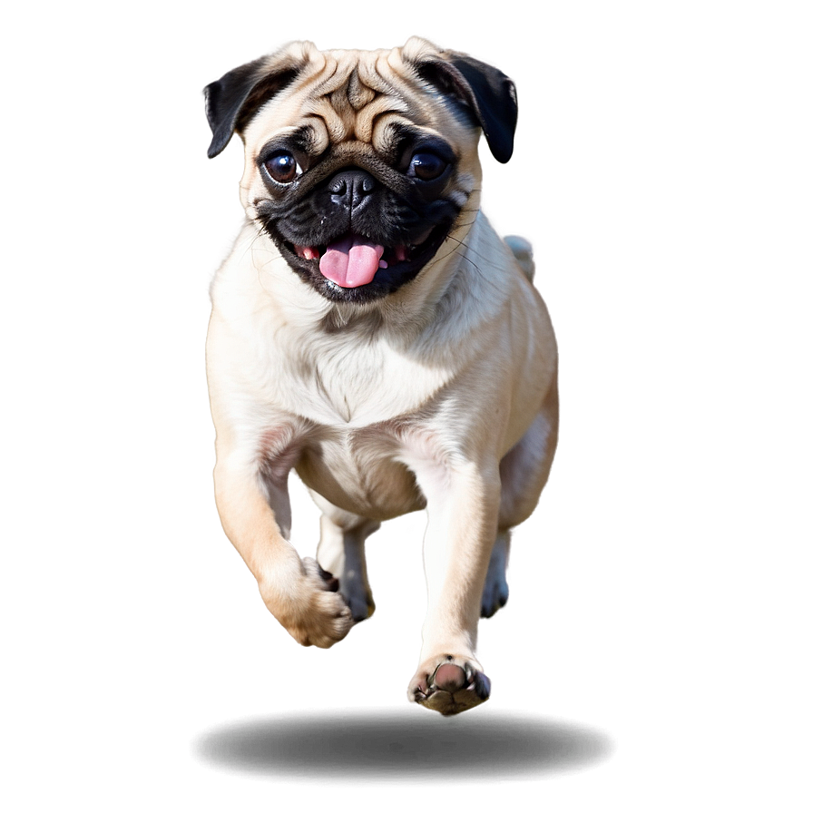 Running Pug Png Lao35 PNG Image