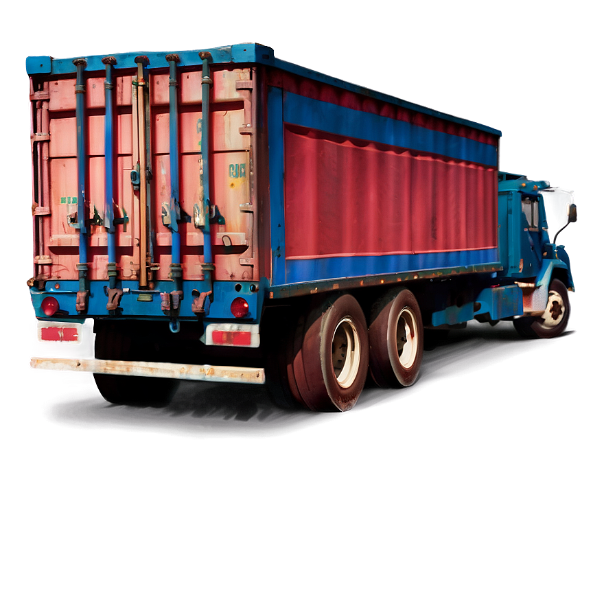 Rural Shipping Truck Png Pbj93 PNG Image