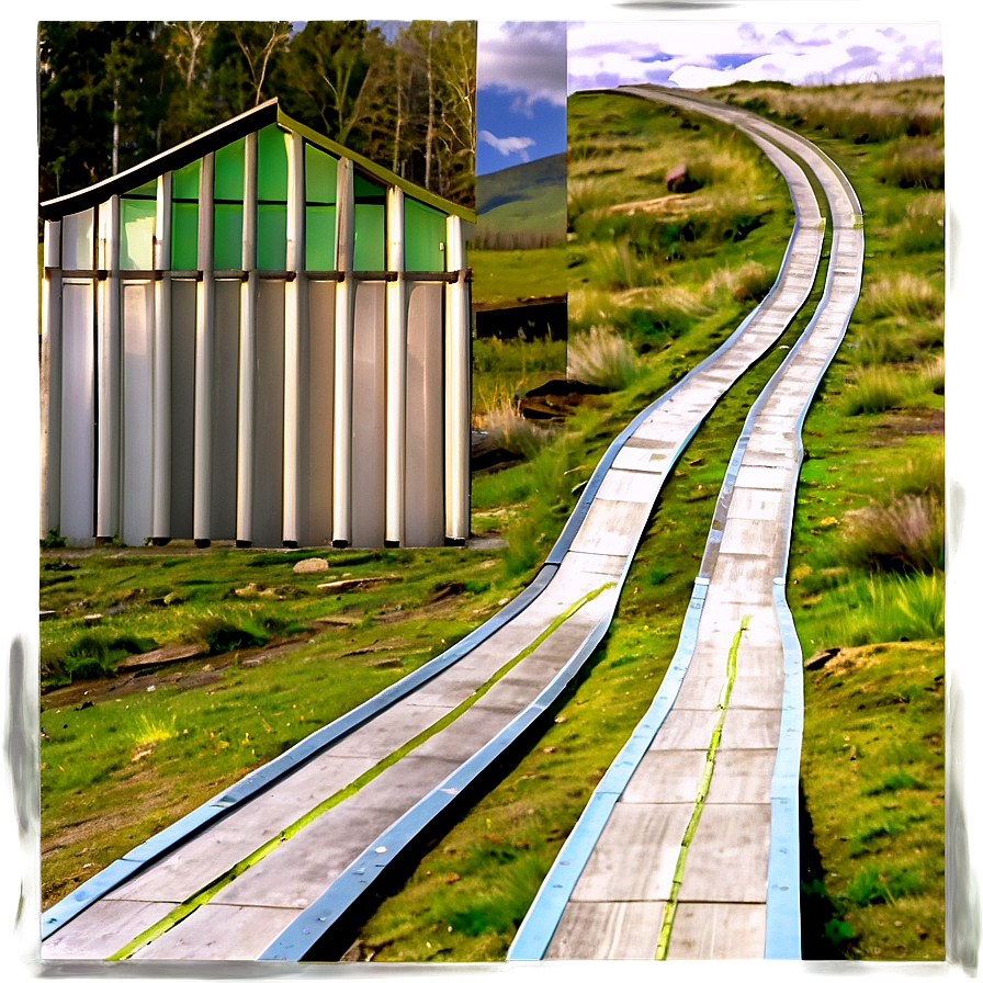 Rural_ Slide_ Pathway PNG Image