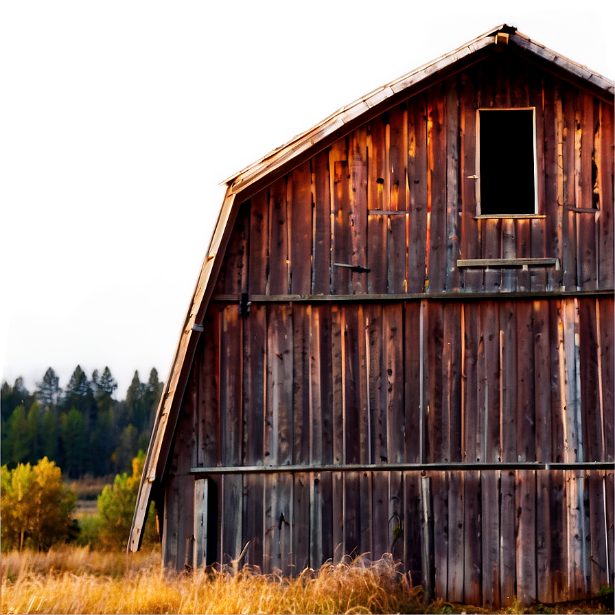 Rustic Barn In Autumn Png 06282024 PNG Image