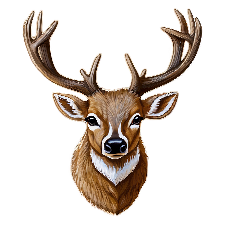 Rustic Buck Sketch Png 06252024 PNG Image