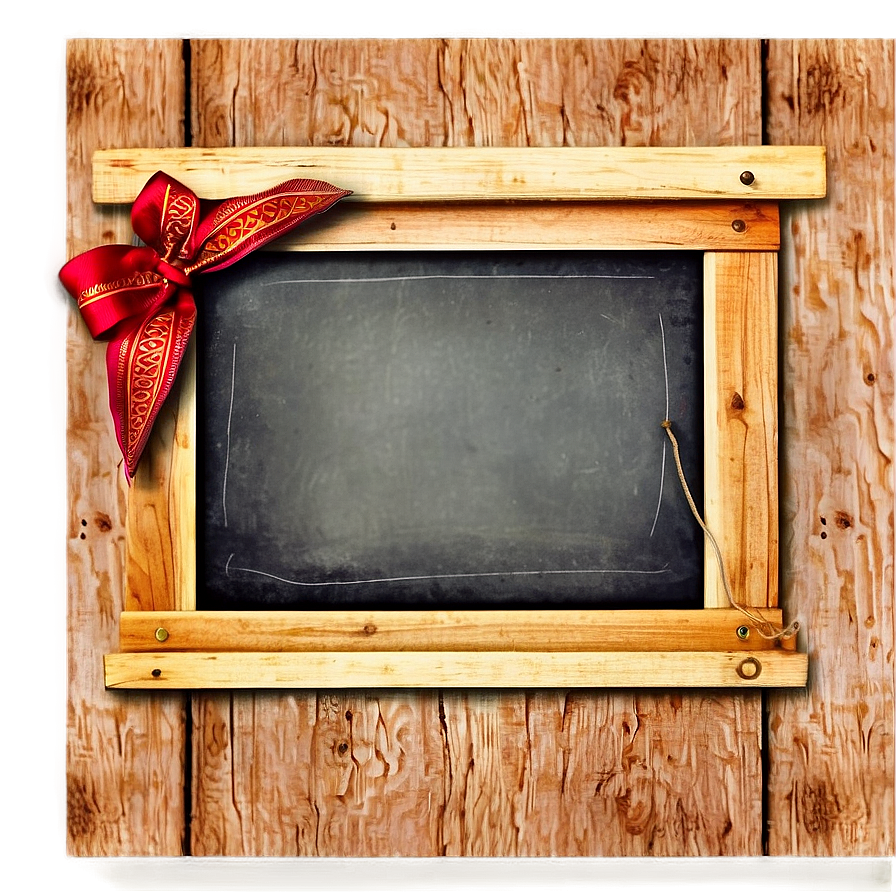 Rustic Chalkboard Png Mgw PNG Image